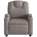 Fauteuil inclinable Taupe Tissu