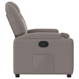 Fauteuil inclinable Taupe Tissu