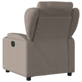 Fauteuil inclinable Taupe Tissu