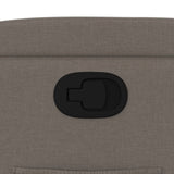Fauteuil inclinable Taupe Tissu