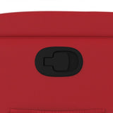 Fauteuil inclinable Rouge Similicuir