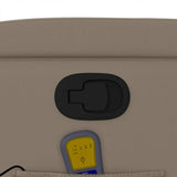 Fauteuil de massage inclinable Cappuccino Similicuir