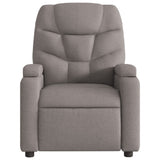 Fauteuil inclinable Taupe Tissu