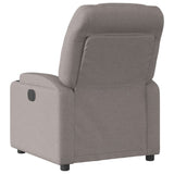 Fauteuil inclinable Taupe Tissu