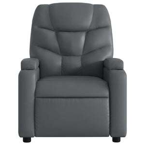 Fauteuil inclinable Gris Similicuir