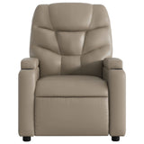 Fauteuil de massage inclinable Cappuccino Similicuir