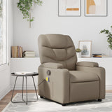 Fauteuil de massage inclinable Cappuccino Similicuir