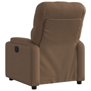 Fauteuil inclinable Marron Tissu