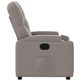 Fauteuil inclinable Taupe Tissu
