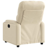 Fauteuil inclinable Crème Tissu