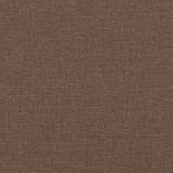 Fauteuil de massage inclinable Marron Tissu