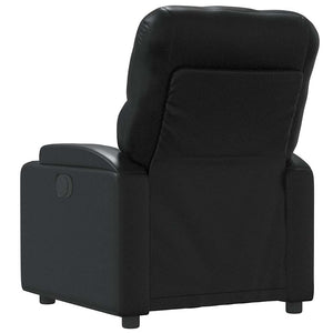 Fauteuil inclinable Noir Similicuir