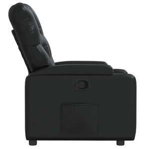 Fauteuil inclinable Noir Similicuir