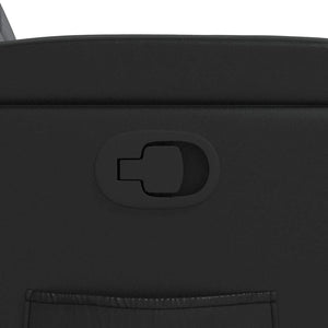 Fauteuil inclinable Noir Similicuir