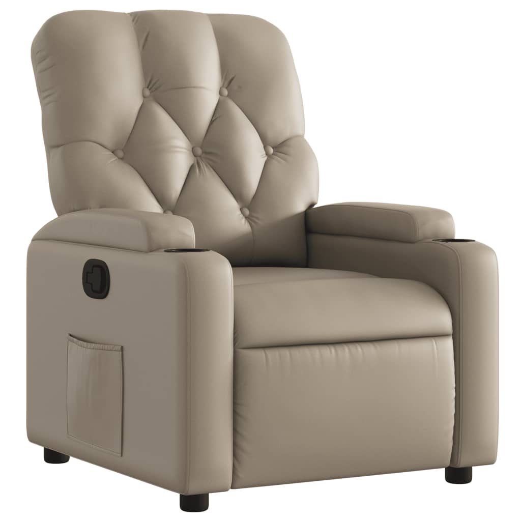Fauteuil inclinable Cappuccino Similicuir