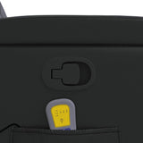 Fauteuil de massage inclinable Noir Similicuir