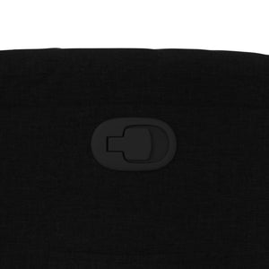 Fauteuil inclinable Noir Tissu