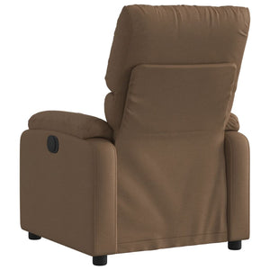 Fauteuil inclinable Marron Tissu