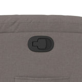 Fauteuil inclinable Taupe Tissu