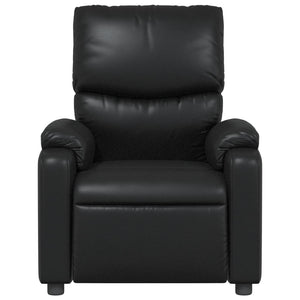 Fauteuil inclinable Noir Similicuir