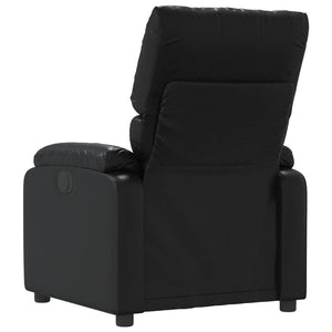 Fauteuil inclinable Noir Similicuir