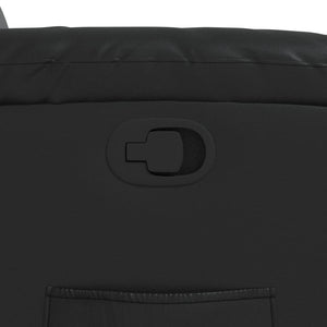 Fauteuil inclinable Noir Similicuir