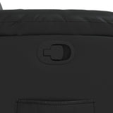 Fauteuil inclinable Noir Similicuir