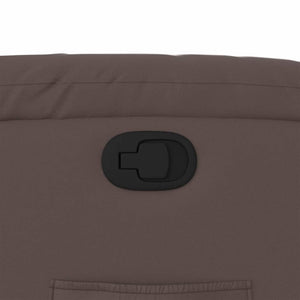 Fauteuil inclinable Marron Similicuir