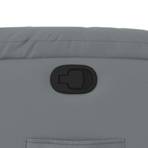 Fauteuil inclinable Gris Similicuir