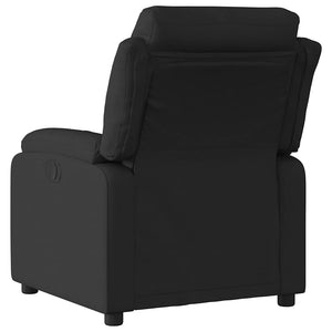 Fauteuil inclinable Noir Tissu