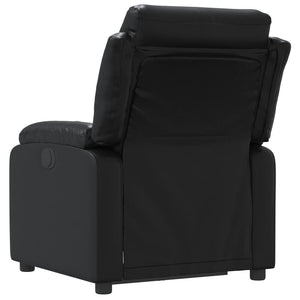 Fauteuil inclinable Noir Similicuir