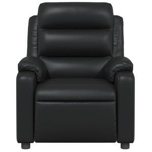 Fauteuil inclinable Noir Similicuir