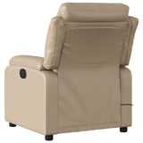 Fauteuil de massage inclinable Cappuccino Similicuir