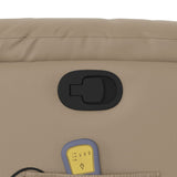 Fauteuil de massage inclinable Cappuccino Similicuir