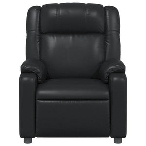 Fauteuil inclinable Noir Similicuir