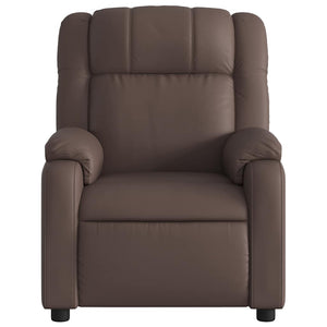 Fauteuil inclinable Marron Similicuir