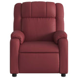 Fauteuil inclinable Rouge bordeaux Similicuir