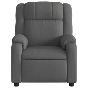 Fauteuil inclinable Gris foncé Tissu