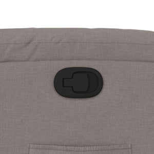 Fauteuil inclinable Taupe Tissu