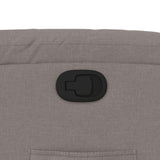 Fauteuil inclinable Taupe Tissu