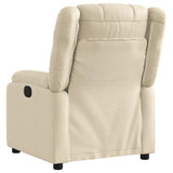 Fauteuil inclinable Crème Tissu