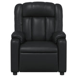 Fauteuil inclinable Noir Similicuir