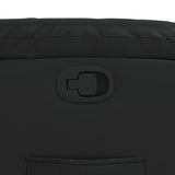 Fauteuil inclinable Noir Similicuir