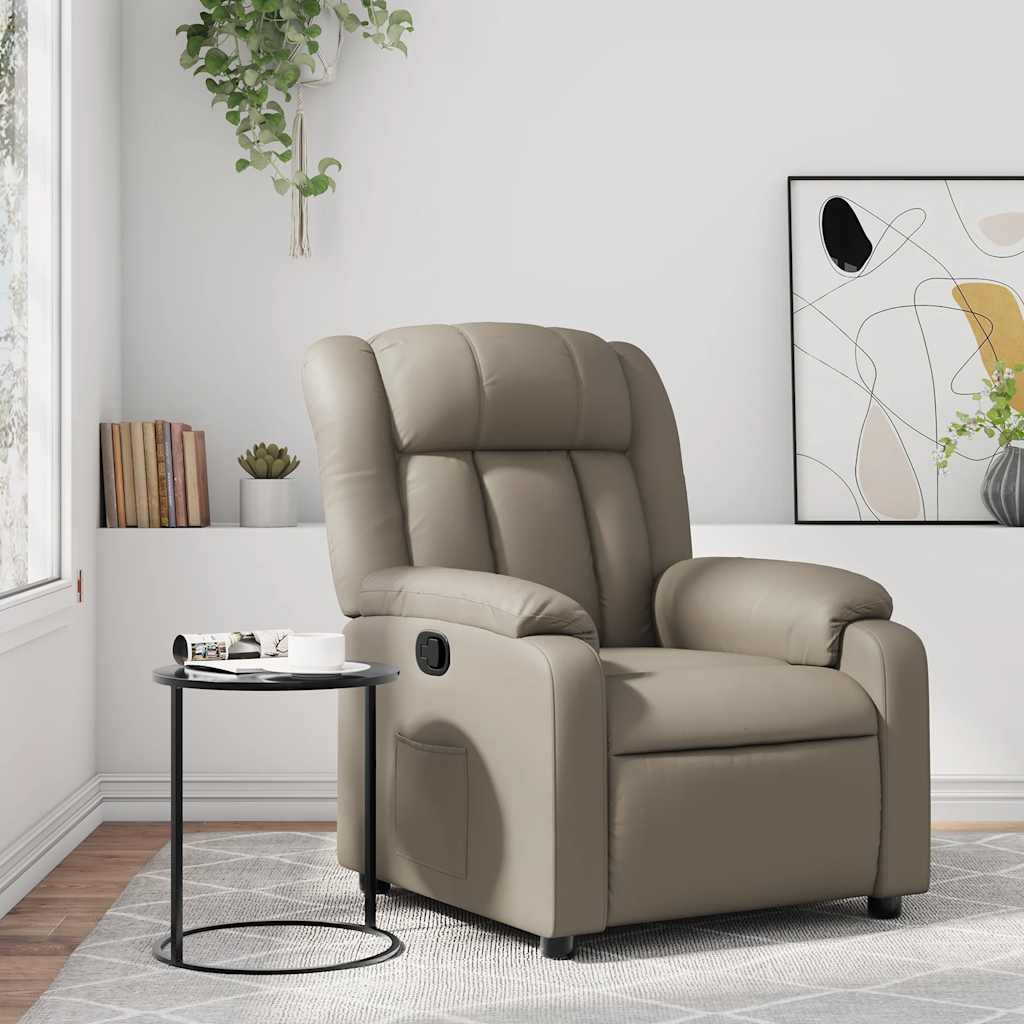 Fauteuil inclinable Cappuccino Similicuir