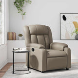 Fauteuil inclinable Cappuccino Similicuir