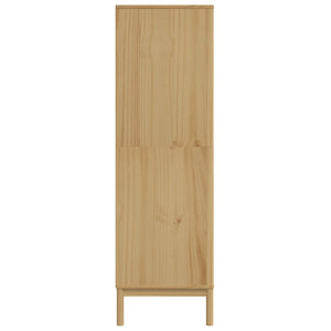 Garde-robe FLORO cire marron 77x53x171 cm bois massif de pin