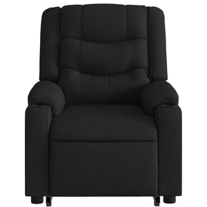 Fauteuil inclinable noir tissu