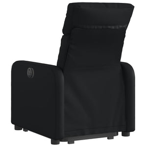 Fauteuil inclinable Noir Similicuir