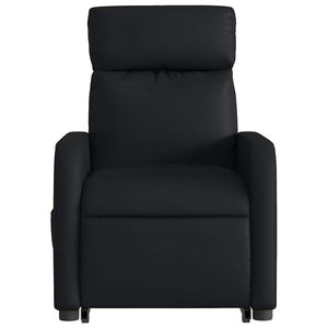 Fauteuil inclinable Noir Similicuir