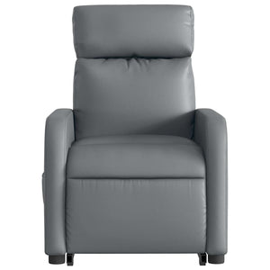 Fauteuil inclinable Gris Similicuir